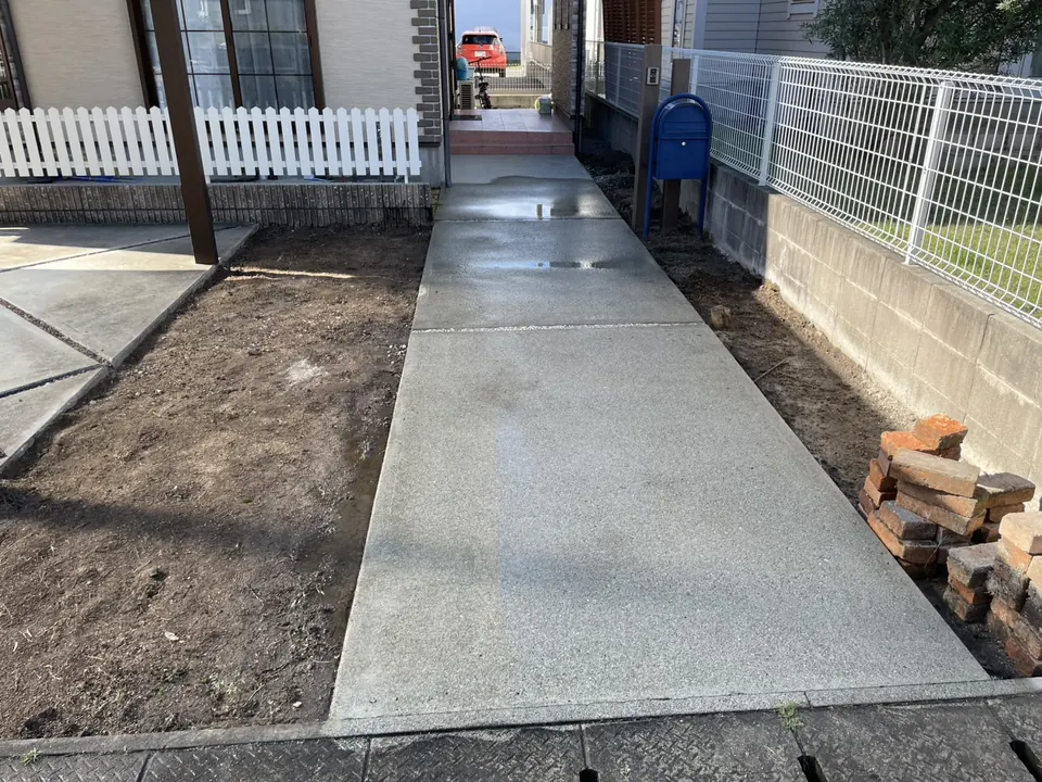 土の通路