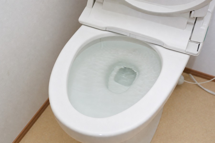 トイレのつまり除去