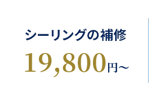 シーリングの補修 19,800円〜